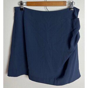 Banana Republic Navy Blue Ruched Mini Skirt Size 8 Style 821161-00 Women’s